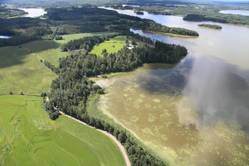 pienvesistöjen rantojen käytön