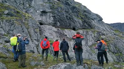 Lauri man dryaskauden aikaisiin Tromsø-Lyngenreunamoreeneihin, jotka voidaan rinnastaa Suomen Salpausselkä-muodostumiin.