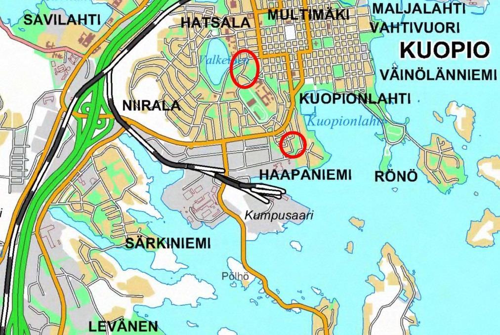 Kuopion kaupunki Pöytäkirja 12/2017 12 (27) 62 62 Asianro 7428/10.00.02.01/2017 Haapaniemen kerros- ja rivitalotonttien vuokrausehdot kortteleissa 14 ja 36 Vs.