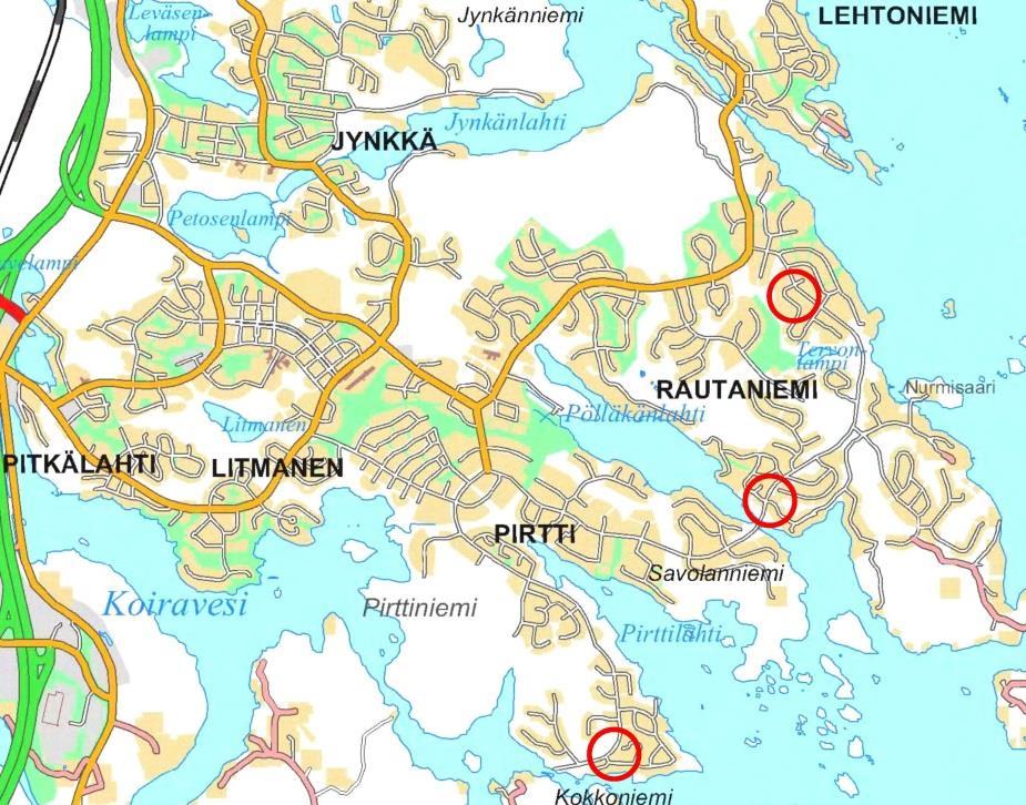 Kuopion kaupunki Pöytäkirja 12/2017 8 (27) 61 61 Asianro 6887/10.00.02.01/2017 Saaristokaupungin Rautaniemessä ja Pirttiniemessä sijaitsevien AOT-tonttien luovutusperiaatteet ja -ehdot Vs.