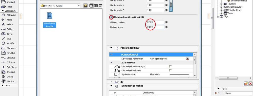 Edellä mainitulla välillä näkyvät pisteet vastaavat tarkimmin suoraa seinälinjaa, koska seinät saattavat olla kaltevat, esimerkiksi jos seinän muuraus tai pintalaatoitus tehty on epätasaisesti,