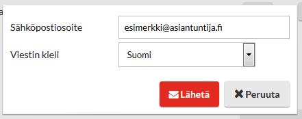 45 Kaikki luodut raportit löydät listattuina Raportit -otsikon alle Raportit -askeleessa. Uusia raportteja voit edelleen luoda Luo raportit -painikkeen avulla.