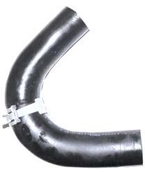 Fit the heater in the short hose (3) with the element pointing towards the engine and the contact pointing upwards.