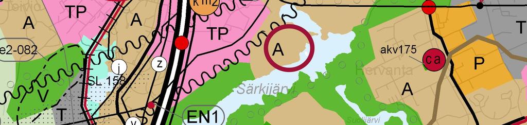 40 ha, asemakaava-alueen pinta-ala tarkentuu suunnittelun edetessä. Suunnittelualueen.