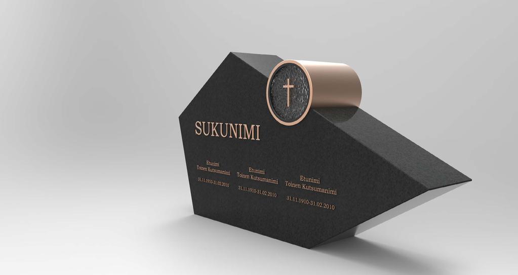 Poikkeuksellisen Luonnoksessa raskas terävään jykevä kulmaan kivi leikattu saa keveän, hautakivi