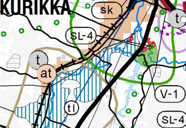 8 (13) Etelä-Pohjanmaan maakuntakaavassa kaavoitettava alue kuuluu seutukunta-alueeseen. Kuva 3.Ote E-P:n maakuntakaavasta. 4.