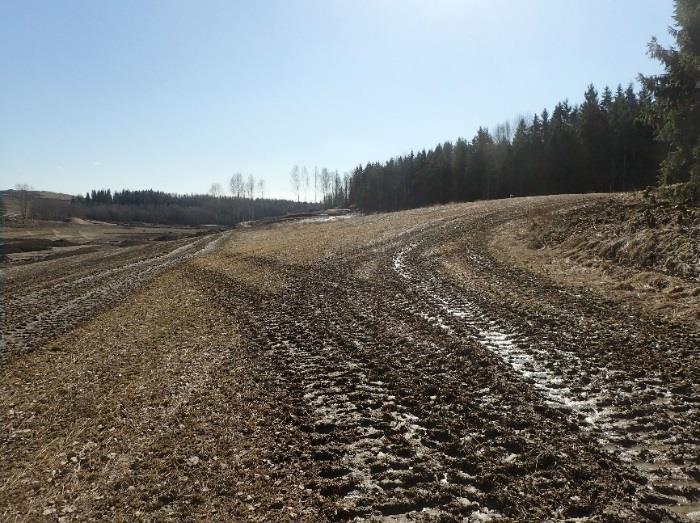 Maasto muinaisjäännösalueella on etupäässä koilliseen viettävää. Vain kumpareen laella ja rinteen alaosassa on kapeat tasaisemmat kohdat.