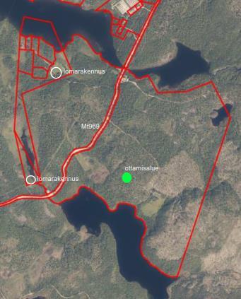 10 (22) asuinrakennus Kuva 3. Suunnitelma-alueen lähiympäristön asutus. Taulukko 2. Lähin asutus.