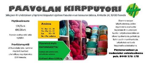 SIIKAJOEN 4H-YHDISTYS 4H-KERHOT TOIMIVAT TÄYTTÄ HÄKÄÄ, MUTTA MUKAAN VOI TULLA MILLOIN VAIN! Muutama esimerkki kerhoistamme: Heppakerho (1-7 lk) TO klo 17-18.