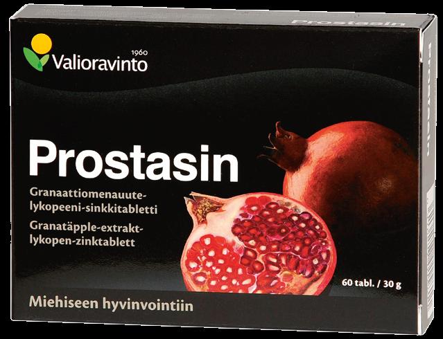 sinkkiä miehiseen hyvinvointiin. 60 tabl.