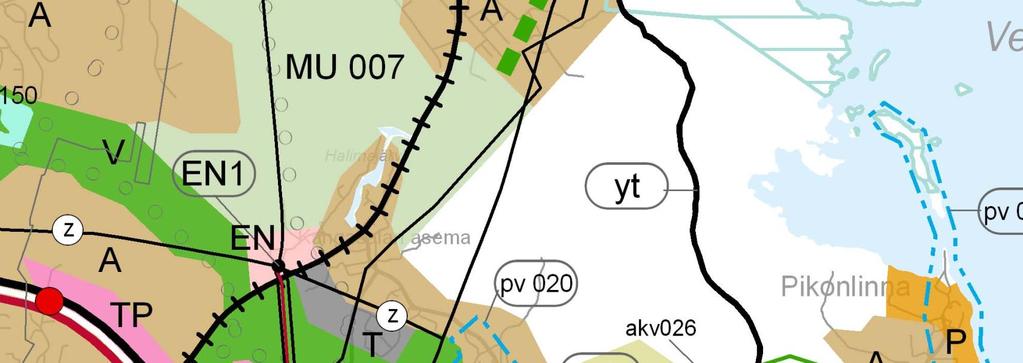 Alue tukeutuu Aseman, Vatialan ja kirkonkylän palveluihin, lähinnä Nattarin keskuksen, jossa sijaitsevat Vatialan koulu,