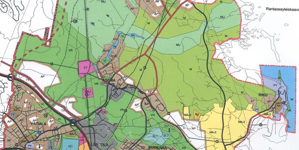 1 Asemakaavan suunnittelun tarve Asemakaava toteuttaa Taajamien osayleiskaavaa ja Halimajärven osayleiskaavaluonnosta.