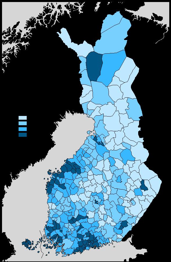 Kuvio 12. Virallinen työllisyysaste.