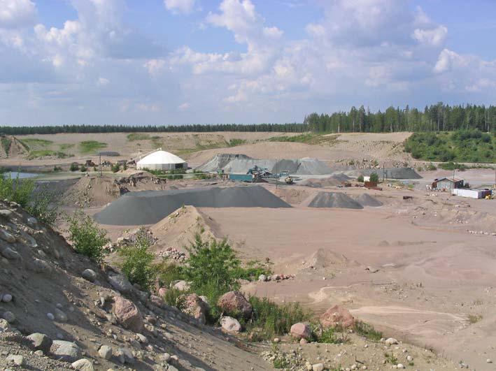 ottomäärät ja ottamislupatilanne 2003 -