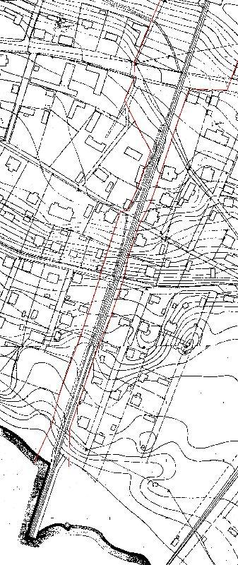 5.2012 Punaisen tukkitien rajat vahvistettuna vuoden 1930 asemakartalle.