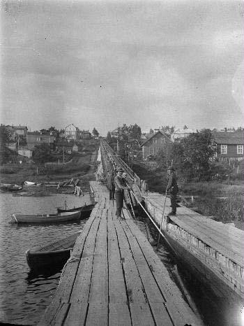 Tampereen kaupunkin kantakartta. Rajauksen MH.