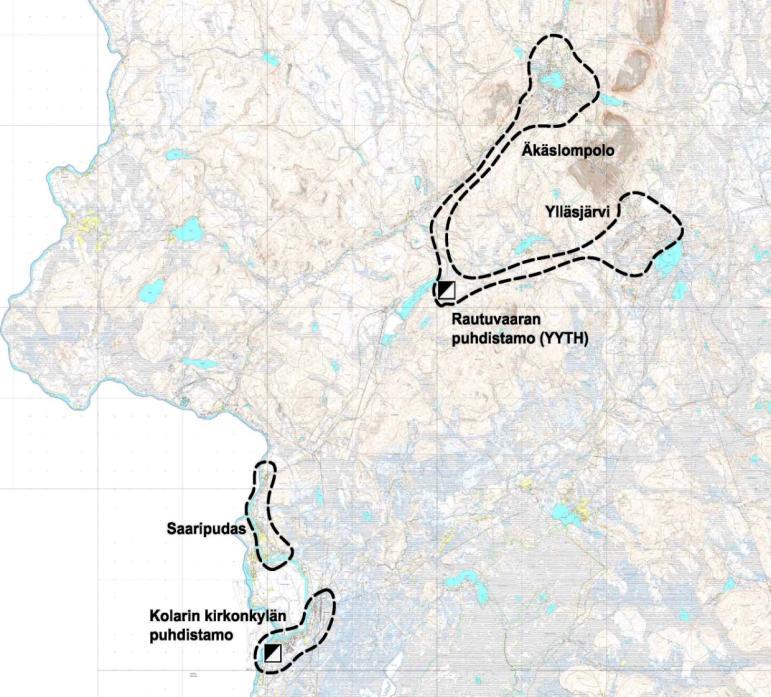 Kolari-Ylläs vesihuolto 2014-2017 Yleiskuva