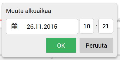 37 - Muuta alkuaikaa -painikkeesta voit tarvittaessa asettaa mittaukselle uuden alkuajan.
