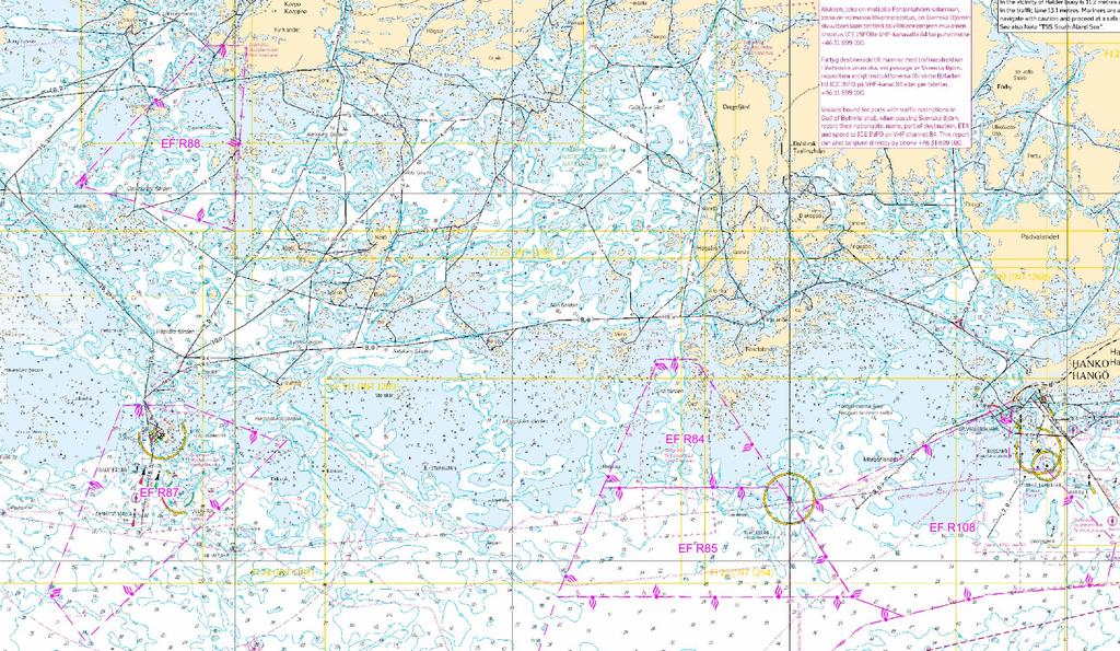 13 Kuva viitteeksi, karttaotteet ei merikartan mittakaavassa / Bild för referens, kortutdrag inte i sjökortets skala / Image for reference, chart extracts not to scale of chart 14 Ks.