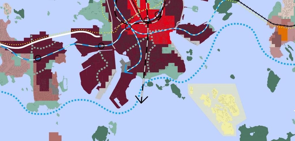 Yleiskaava kattaa kaupungin hallinnollisen alueen poislukien Östersundom.