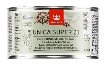 Lattioiden lakkaus Unica Super Nopeasti kuivuva uretaanialkydilakka.