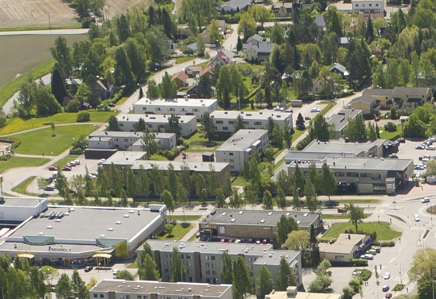 välissä on Kasiniitynujan atualue. Suunnittelualueen Niiläntiehen ja Iso Kylätiehen rajautuvalla osalla on asi vanhaa liieraennusta.