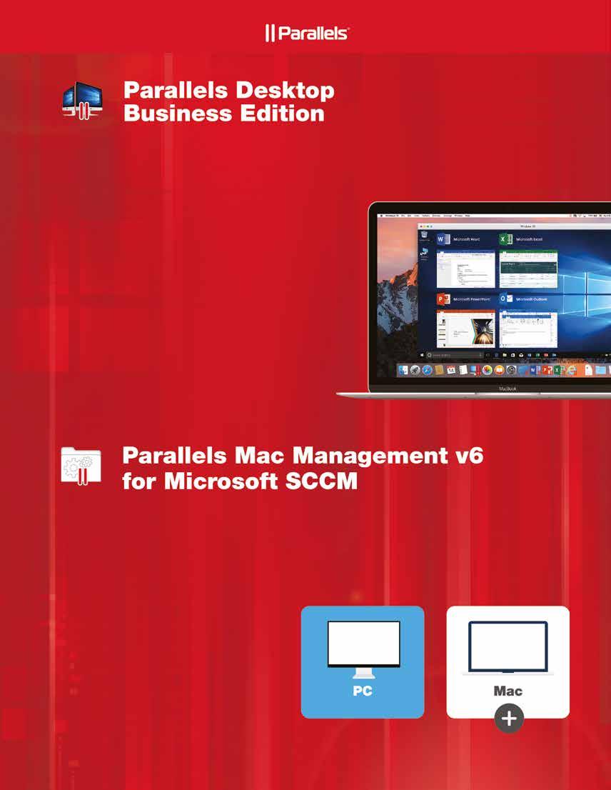 Parallels Desktop Business Edition on yksinkertaisin ja turvallisin tapa käyttää Windows-ohjelmia Mac-laitteissa.