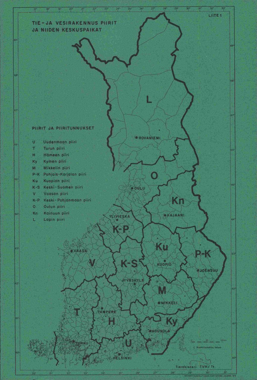 , 17' 18' 19' 20' 21' 22' 23' 24 25' - 26' 27' 28' 29' 30' 31' 32' - 1 - TIE-JA VESIRAKENNUS PIIRIT JA NIIDEN KESKUSPAIKAT LUTE 1 68' 58 // _ / / 67' 2,/ /'/ ) / 37' PIIRIT JA PIIRITUNNUKSET - ' /