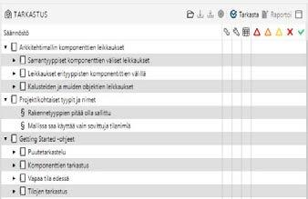 Voit valita säännöstöjä myös Tarkastus asemoinnissa seuraavalla tavalla: Jokainen säännöstö on tiedosto, jolla on pääte.cset.