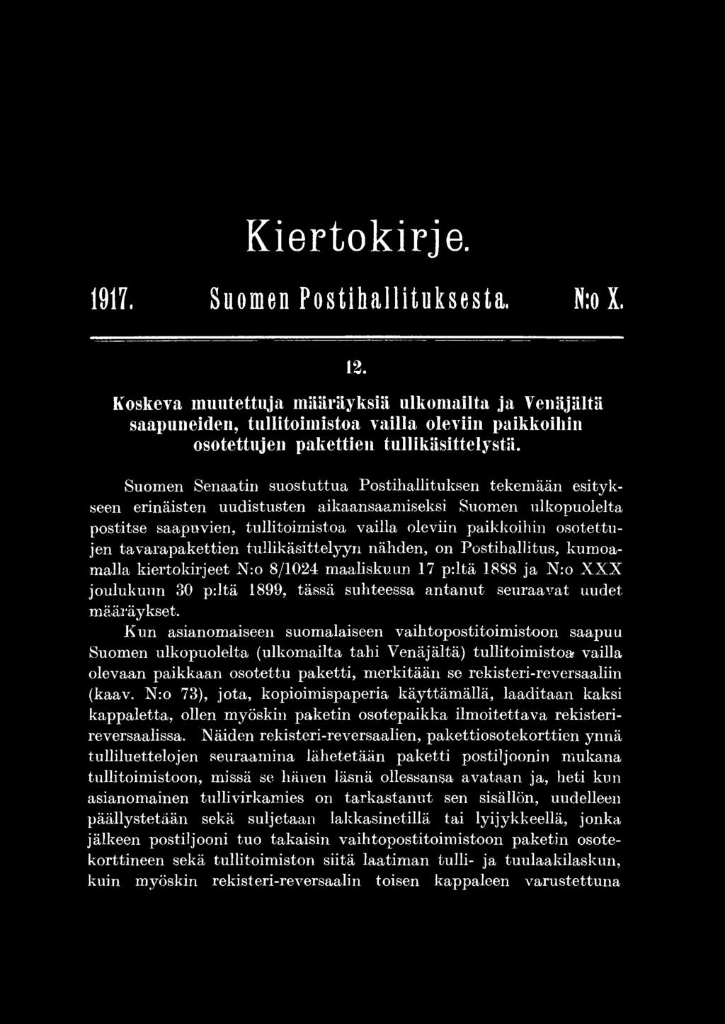 seuraavat uudet m ääräykset.