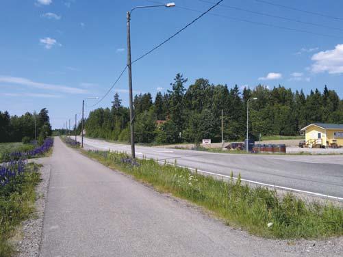5.7.3 Kevyt liikenne Talman osayleiskaavan ja liikennejärjestelmän suunni elun tavoi eena on kannustaa alueen asukkaita liikkumaan alueella kävellen ja pyöräillen mahdollisimman paljon.