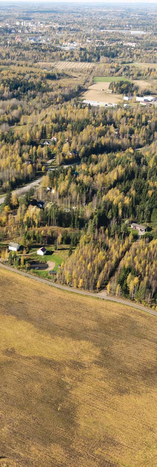 5.10 Luonto ja ympäristö Alueen kul uurihistoriallisissa kohteissa on esihistoriallisia asuinpaikkoja sekä olevia arvorakennuksia.