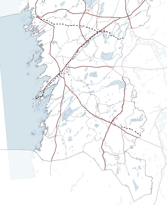 Kuva 1. Kartoitettavat suokohteet.