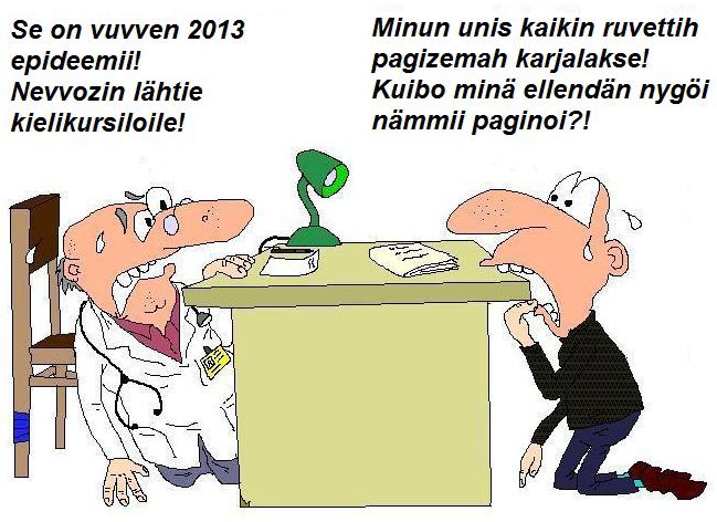 6 «Oma Mua»»»karjalan kielen da kul tuuran vuozi Midä vuotan vuvves 2013»»mielenvaldu ÍÍAlgu 3. sivul Sidä Makarovan sangiehkuo sanakniigua opi vie löydiä, ei ole sidä ni myödävänny.