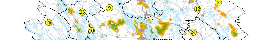 POHJOIS-SAVON MAAKUNTAKAAVA 2040: Kuva 18.