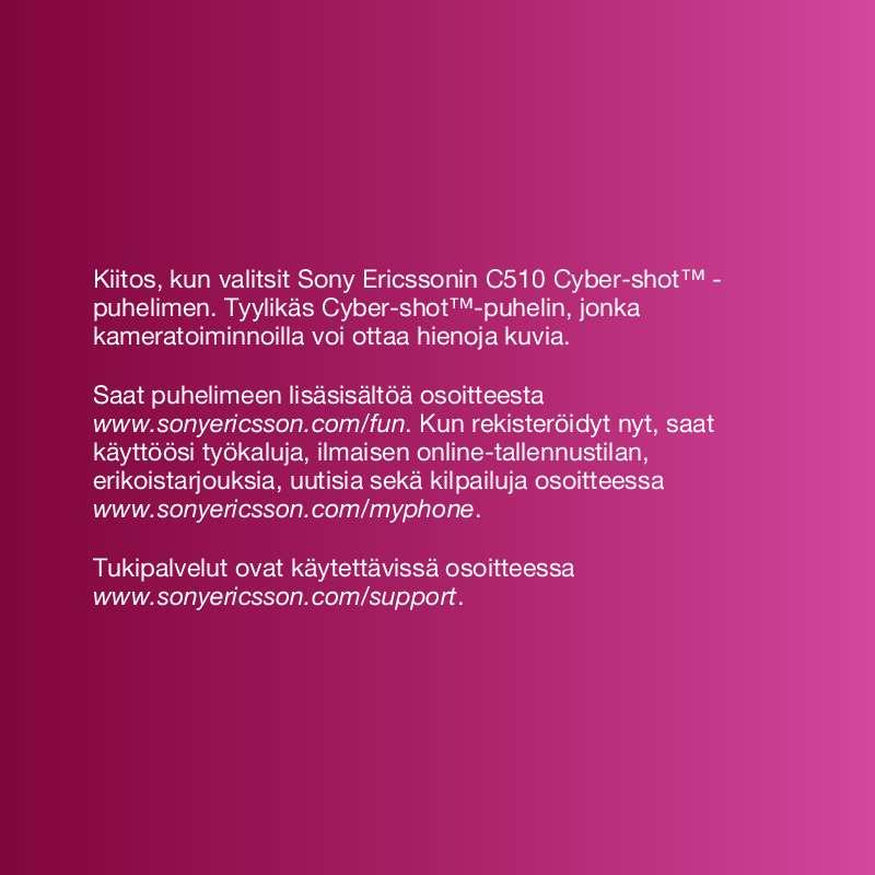 Löydät kysymyksiisi vastaukset käyttöoppaasta ( tiedot, ohjearvot,