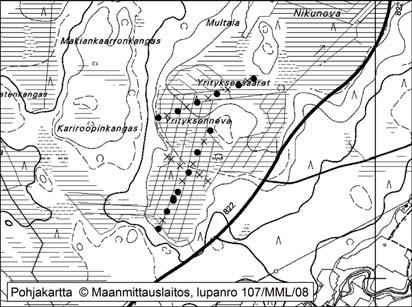 Tapio Toivonen ja Teuvo Herranen 7. Yrityksenneva Yrityksenneva (kl. 3413 02, x = 7118,7, y = 3469,1) sijaitsee Pyhännän Alipään kylällä noin 8 km keskustasta pohjoiseen.