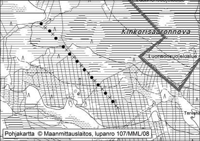 Tapio Toivonen ja Teuvo Herranen 40. Hoikkaneva Hoikkaneva (kl. 3413 04, x = 7109,5, y = 3476,7) sijaitsee noin 12 km Pyhännän keskustasta kaakkoon. Suo rajoittuu pääosin lohkareiseen moreenimaastoon.