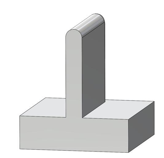 Laserlaboratorion demo: Alustan koko:150x150x6 mm Lanka: AlSi5 ᴓ1,2 Prosessi: CMT Langan