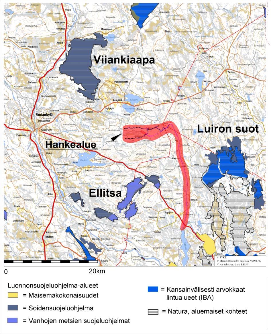 162 2005) Lämsänaapa Sakkala-aapa kuuluu Suomen kansainvälisesti tärkeisiin lintualueisiin (FINIBA, Leivo ym. 2002).