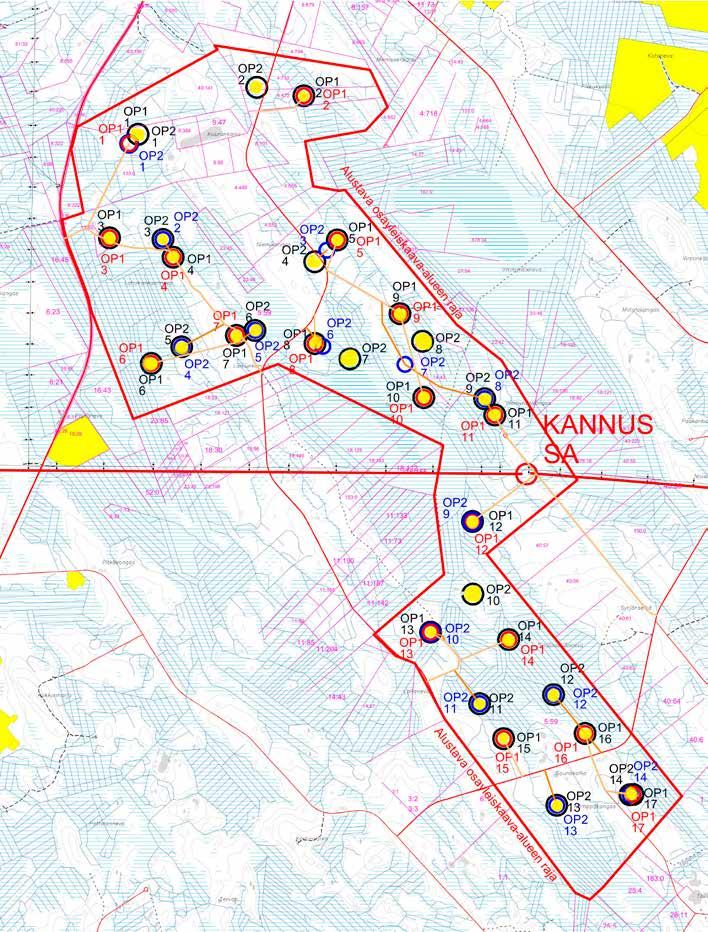 Pistelaskennoissa kesällä 2013 havaittiin ainoastaan 19 lajia, joista valtaosa edustaa metsien yleisiä lajeja.