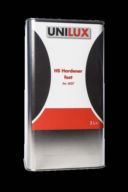 Kiihdytetyn Dry-Booster ohenteen avulla Unilux lakka kuivuu käsittelykuivaksi vain 15 minuutissa 60