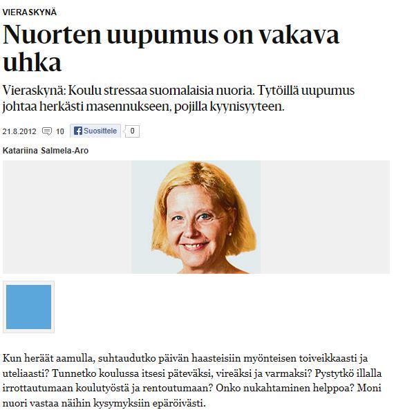 Aivan kaikki ei ole kunnossa, mutta