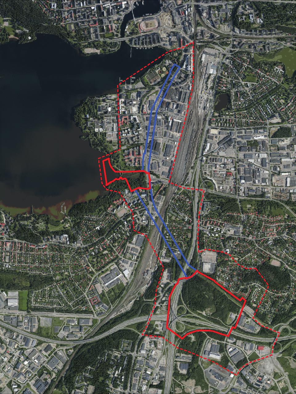 lähivaikutusalueiden rajaukset osoitekartalla ja ilmakuvassa ( Blom 2015). Mikä osallistumis- ja arviointisuunnitelma on?