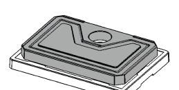 G 4 Plassèr første powerstone bunnplate (2) i senter av sokkelplaten PN-SAL00-P01 Place the first PowerStone bottom plate (2) in the centre of the base plate Aseta ensimmäinen PowerStone-pohjalaatta