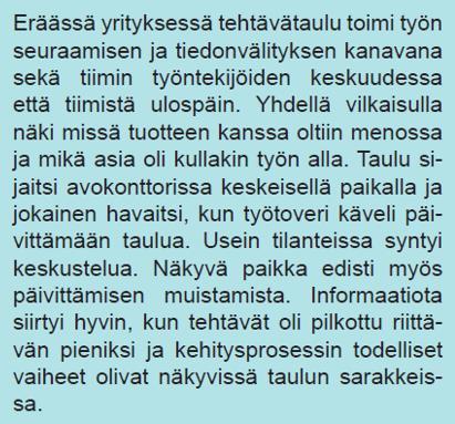 (KANBAN TAULUT)