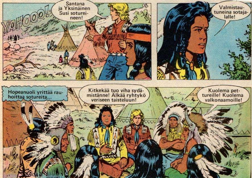 .. Navajojen kunniaa puolustivat itse Manuelito ja valkoisien
