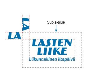 Logo voi myös olla musta, jos värejä ei ole käytettävissä.
