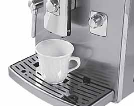 Aseta 1/2 kahvikuppia yhden espresson tai yhden pitkän espresson annostelua varten. Valitse tuote painamalla vastaavaa kaksi kertaa kahta kahvikupillista varten.