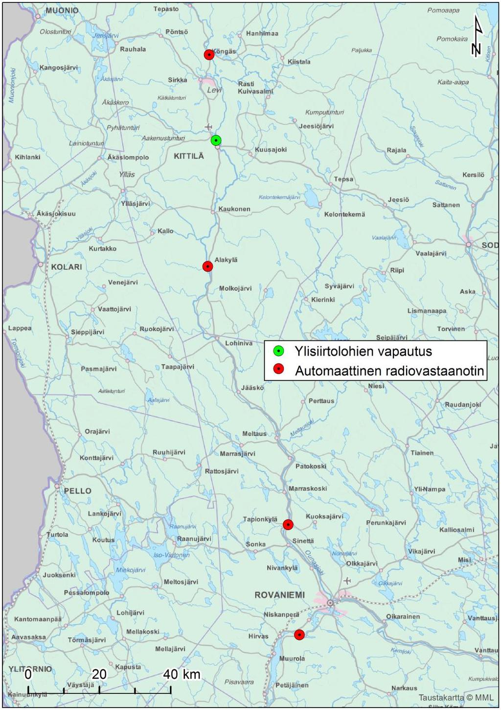 lohta kuljetettiin kolmessa erässä Kemijoen yläosalle (6.-10.7., 31 % naaraita), missä ne vapautettiin Savukoskelle (59 kpl) sekä Martin kylän yläpuolella sijaitsevalle Pahtakoskelle (45 kpl).